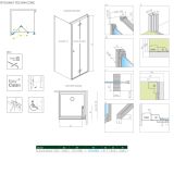 Drzwi Prysznicowe Nes 8 KDJ B 100 Prawe 10075100-01-01R Radaway