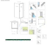 Drzwi Prysznicowe Nes 8 KDJ I 90 Prawe 10072090-01-01R Radaway