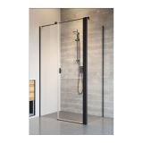 Drzwi Prysznicowe Nes 8 KDS II Czarne 120 Lewe 10087120-54-01L Radaway