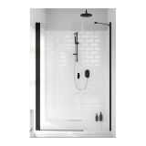 Drzwi Prysznicowe Nes DWS Czarne 120 Lewe 10028120-54-01L Radaway