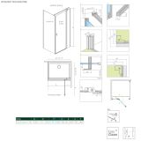 Drzwi Prysznicowe Nes KDJ II 120 Prawe 10032120-01-01R Radaway