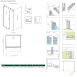Drzwi Prysznicowe Nes KDS I 140 Lewe 10023140-01-01L Radaway
