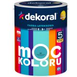 Farba Lateksowa Moc Koloru Turkusowa Głębia 5l Dekoral