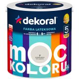 Farba Lateksowa Moc Koloru Jesienna Mgła 2,5l Dekoral