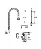 Zestaw do Spłukiwania Automatycznego Sensia Arena 46944001 Grohe