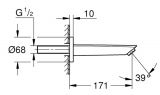 Wylewka Wannowa Eurosmart 13448003 Grohe