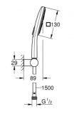 Zestaw Prysznicowy Rainshower 130 Cube 26588000 Grohe