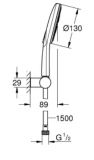 Zestaw Prysznicowy z Termostatem Rainshower Smaractive 310 26580000 Grohe