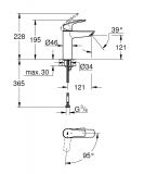Bateria Umywalkowa Eurosmart 2339530E Grohe