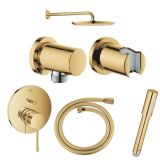 Zestaw Prysznicowy 6w1 Essence Cool Sunrise 24058GL1+26066GL0+27057GL0+27074GL0+28362GL0+26465GL0 Grohe