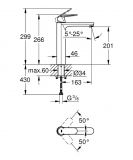 Bateria Umywalkowa Eurosmart Cosmopolitan XL 23921000 Grohe