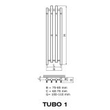 TUBO1 MERKURY 7 CZARNY GRZEJNIK 1620X290 RADECO