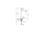 Jednouchwytowa Bateria Umywalkowa Origin Chrom A42557 Vitra