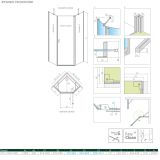 Kabina Asymetryczna Nes PTJ 100x90 Prawa 10052000-01-01R+10052700-01-01 Radaway