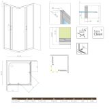 Kabina Premium Plus D 120x80 30435-01-01N Radaway