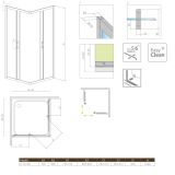 Kabina Premium Plus D 75x90 30433-01-01N Radaway
