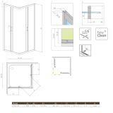 Kabina Premium Plus D 80x90 30437-01-01N Radaway
