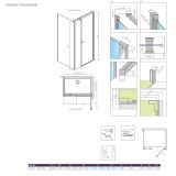 Kabina Prysznicowa Eos KDS I 1400x900 Prawe 137557-01-01R Radaway