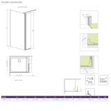 Kabina Walk-In 90 Lewa Eos 13799501-01L Radaway