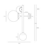 Kinkiet Dione 3 Chrome 1092Y4 Aldex