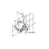 Element Podtynkowy Wannowy 38624N Kludi