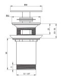 Korek Uniwersalny Titanium NHC_D10U Deante