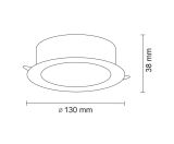 Lampa Sufitowa Tottori Il Czarny 3366 Shilo