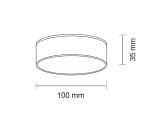 Lampa Sufitowa Tottori Il Czarny 8575 Shilo