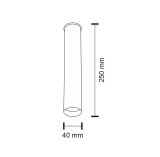 Lampa sufitowa Yabu Czarny 1167 Shilo