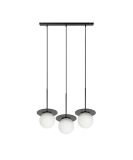 Lampa Wisząca Borra B 3L Czarny BRB322PL Ummo