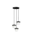 Lampa Wisząca Borra B 3P Czarny BRB322P3 Ummo