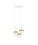 Lampa Wisząca Borra B 3P Złoty BRB331P3 Ummo