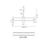 Lampa Wisząca Dakata Czarny 5636 Shilo