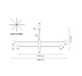 Lampa Wisząca Dakata Czarny 5640 Shilo