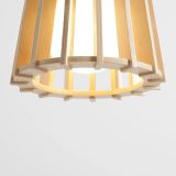 Lampa Wisząca Drewniana Ferb S 993G_S Aldex