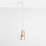 Lampa Wisząca Drewniana Ferb S 993G_S Aldex