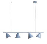 Lampa Wisząca Form 4 Dusty Blue 1108L16 Aldex