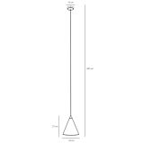 Lampa Wisząca Form Beige 1108G17 Aldex