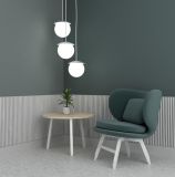Lampa Wisząca KUUL F2 Biały KLF211P2 Ummo