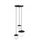 Lampa Wisząca KUUL M Czarny KLM322P4 Ummo