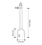 Lampa Wisząca Sukomo Czarny 7858 Shilo