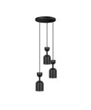 Lampa Wisząca Supuru 3P Czarny SUP322P3 Ummo