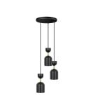 Lampa Wisząca Supuru 3P Czarny SUP332P3 Ummo
