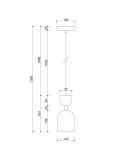 Lampa Wisząca Supuru Biały SUA111P0 Ummo