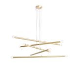Lampa Wisząca Tubo 10 Brass 1072M40 Aldex