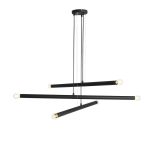Lampa Wisząca Tubo 6 Black 1072K1 Aldex