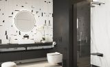Lustro Łazienkowe LED Z Matą Grzewczą Corido 100 cm Czarny Mat DOEX.CO100.BL Excellent