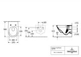 Miska Podwieszana Universo TwistFlush + Deska Wolnopadająca Combi-Pack 4670T901 Villeroy&Boch