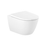 Miska WC Podwieszana Ona Rimless Vortex 53 cm Biały Połysk A34668C000 Roca
