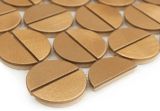 Mozaika Allumi Tabs Brass Gold 35x29,8 Dunin